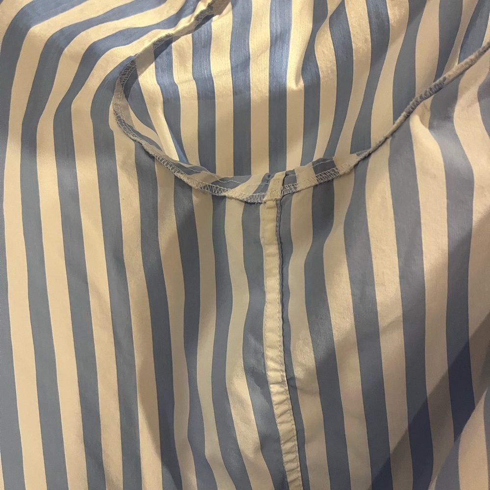 Blue Striped Button Down - image 5